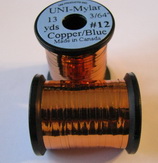 ������� ������ UNI mylar 26 yds 1/69 # 16 cupper/blue